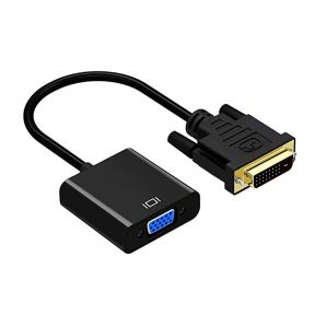 1080p DVI-D 24+1 to VGA HDTV Female Converter Adapter Cable for PC