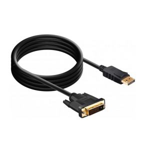 6ft 1.8M Gold Plated DisplayPort DP to DVI-D Male Dual Link Cable Adapter 1080p