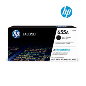 HP 655A Black Toner Cartridge (CF450A) For HP LaserJet Enterprise M652DN, M652N, M653DH, M653DN, M653XMFP M681DH, MFP M681DN, MFP M681F Printers