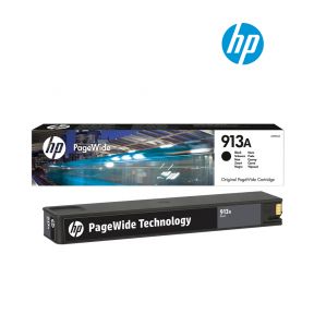 HP 913A Black PageWide Ink Cartridge for HP PageWide 352dw, 377dw, 452dw, 452dwt, 477dn, 477dw, 477dwt Printer