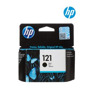 HP 121 Black Ink Cartridge (CC640H) for HP Deskjet D1663, D2530, D2563, F2483, F4213, F4275, F4283, Envy 100 D410a, 100 D410b, 110 D411a, 110 D411b, 114 D411c, 120 Printer