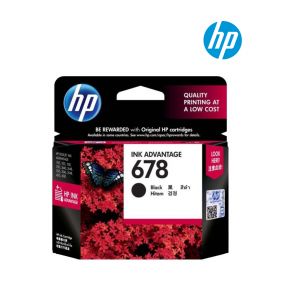 HP 678 Black Ink Cartridge (CZ107A) for HP Deskjet 1015, 4645, 3545e, 3548e, 4515e, 4518e, 1515, 1518, 2645, 2648, 2515, 2545, 3515e Printer