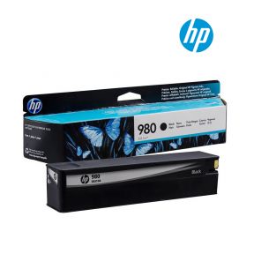 HP 980 Black Ink Cartridge (D8J10A) for HP OfficeJet Enterprise Color X555xh, X555dn, MFP X585dn, MFP X585f, MFP X585z Printer