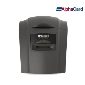 AlphaCard PRO 100 Card Printer (Option for magnetic stripe encoding)