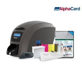 AlphaCard PRO 500 Card Printer (Options for dual-sided printing, magnetic stripe encoding)