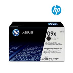 HP 09X (C3909X) High Yield Black Original Laserjet Toner Cartridge For HP LaserJet 5si, 5SI Mopier, 5sihm, 5simx, 5sinx, 8000, 8000dn, 8000MFP, 8000n Printers