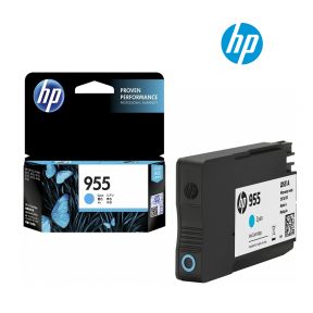 HP 955 Cyan Ink Cartridge for HP OfficeJet Pro 8210, 8216/8218, 7740, 8710, 8720, 8730, 8740 Printer