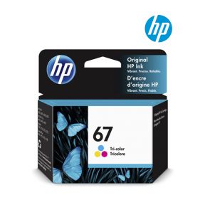 HP 67 Tri-color Ink Cartridge (3YM55AN) for HP Envy 6020, Pro 6420 Printer