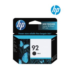 HP 92 Black Ink Cartridge (C9362W) for HP Photosmart C4180, C3180, 7850, Deskjet D4160, 5440, PSC 1510 Printer