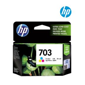 HP 703 Tri-Color Ink Cartridge (CD888A) for HP Deskjet D730, F735 AiO, K209g, K209a, K109a, K109g Printer