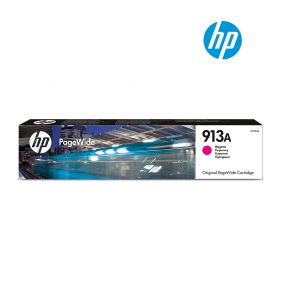 HP 913A MAgenta PageWide Ink Cartridge for HP PageWide 352dw, 377dw, 452dw, 452dwt, 477dn, 477dw, 477dwt Printer