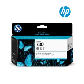 HP 730 130-ml Grey Ink Cartridge (P2V66A) for HP DesignJet T1700 44”, T1700 PostScript, T1700dr, T1700dr SP Printer
