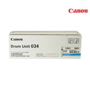 Canon 034 Cyan Drum Unit For Canon imageCLASS MF810Cdn, MF820Cdn Printers