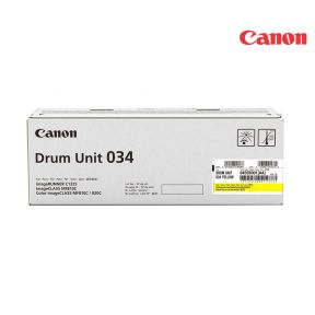 Canon 034 Yellow Drum Unit For Canon imageCLASS MF810Cdn, MF820Cdn Printers