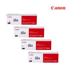 Canon 054 Toner Cartridge 1 Set | Black | Cyan | Magenta | Yellow For Canon iR Advance C5500, C5535i, C5550i, C5535, C5540i, C5560i Copiers