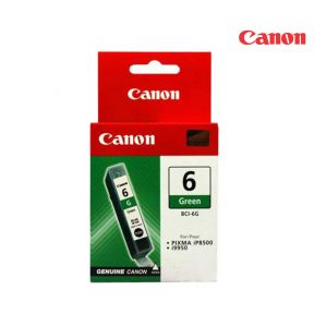 CANON BCI-6 Green Ink Cartridge (9473A002) For Canon BJC-8200, i860 Series, i900D, i9100, i950 Series, i960 Series, i9900, PIXMA iP4000, PIXMA iP4000R, PIXMA iP5000, PIXMA iP6000D, PIXMA iP8500, PIXMA MP750, PIXMA MP760, PIXMA MP780, S800, S820, S820D