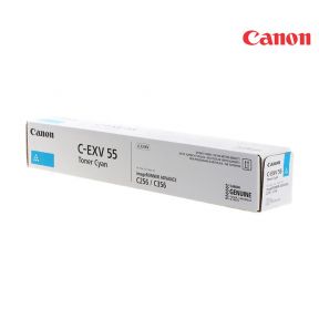 Canon C-EXV55 Cyan Original Toner (2183C002) Canon imageRUNNER Advance C256 III, C356, DXC257, DXC357 Copiers