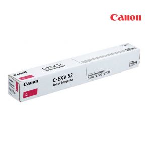 Canon C-EXV52 Magenta Original Toner Cartridge For Canon IRC2570i, IRC7565i, IRC7570i, IRC7580i, DX C7765i, DX C7770i, DX C7780i Copiers