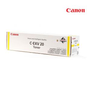 Canon C-EXV 20 Yellow Original Toner Cartridge For Canon imageRUNNER PRES C6000VP,  C610, C6010S, C6010VP,  CVPS C6010VPS, CVPS C7000VP, CVPS C7010VP, CVPS C7010VPS Copiers