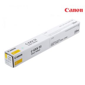 Canon C-EXV 51 NPG71 GPR55 Yellow Toner Cartridge For Canon iR Advance C5500, C5535i C5550i C5535, C5540i, C5560i Copiers