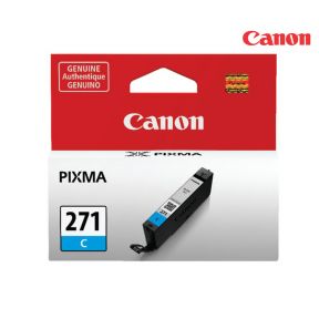 Canon CLI-271 Cyan Ink Tank (0391C001)  For PIXMA MG5720, MG5721, MG5722, MG6820, MG6821, MG6822, MG7700, MG7720, TS5020, TS6020, TS8020, TS9020 Printers