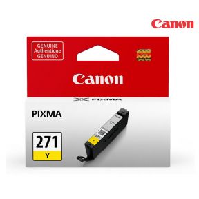 Canon CLI-271 Yellow Ink Tank (0393C001) For PIXMA MG5720, MG5721, MG5722, MG6820, MG6821, MG6822, MG7700, MG7720, TS5020, TS6020, TS8020, TS9020 Printers