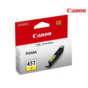 CANON CLI-451 Yellow Ink Cartridge  For Pixma iP7240, MG5440, MG6340 Printers