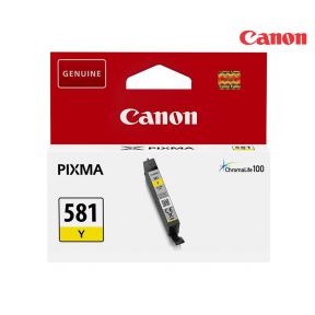 Canon CLI-581 Yellow Ink Cartridge For Pixma TR7550, TR8550, TS6150, TS6151, TS6250, TS6251, TS6350, TS6351, TS705, TS8150, TS815, 1TS8152, TS8250, TS8251, TS8252, TS8350, TS8351, TS8352, TS9150, TS9155, TS9550, TS9551C Printers