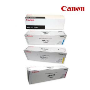 CANON NPG-22 1 Set Original Toner| Black| Cyan |Yellow |Magenta For CANON imageRUNNER C2620, 3200, C3220, CLC950 Copiers 
