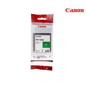 CANON PFI-106G Green Ink Cartridge For imagePROGRAF iPF6300, iPF6300S, iPF6350, iPF6400, iPF6400S, iPF6450 Printers