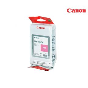 CANON PFI-106PM Photo Magenta Ink Cartridge For imagePROGRAF iPF6300, iPF6300S, iPF6350, iPF6400, iPF6400S, iPF6450 Printers