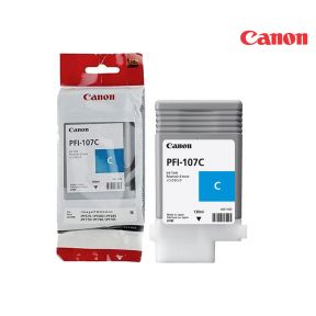 CANON PFI-107C Cyan Ink Cartridge For imagePROGRAF iPF680, iPF685, iPF780, iPF785 Printers