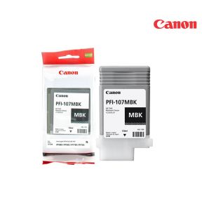 CANON PFI-107MBK Matte Black Ink Cartridge For imagePROGRAF iPF680, iPF685, iPF780, iPF785 Printers