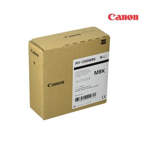 CANON PFI-1300MBK Matte Black Ink Cartridge For Canon imagePROGRAF PRO-2000, 4000, 4000S, 6000S Printers