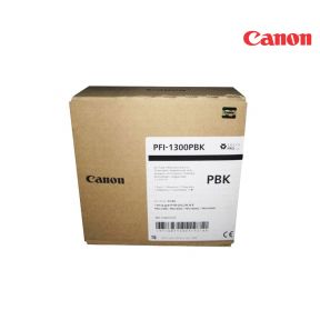 CANON PFI-1300PBK Photo Black Ink Cartridge For Canon imagePROGRAF PRO-2000, 4000, 4000S, 6000S Printers
