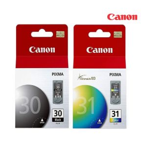 Canon PG-30/CL-31 Ink Cartridge 1 Set | Black | Colour| For Canon imagePROGRAF PRO-2000, 4000, 4000S, 6000S Printers
