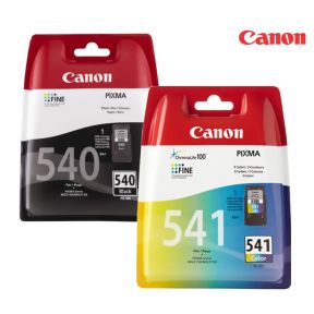 Canon PG-540/CL-541 Ink Cartridge 1 Set | Black |For  Colour Canon Pixma MG2100, MG2140, MG2150, MG2240, MG2250. MG2255, MG3100, MG3140 Printers