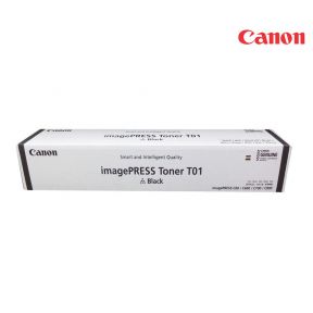 Canon T01 Original Black Toner Cartridge (8066B001) For Canon ImagePRESS C600, C700, C800 Copiers