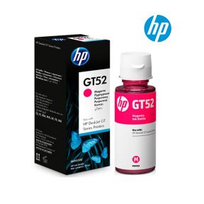 HP GT52 Magenta Original Ink Bottle (M0H55A) for HP DeskJet GT 5820, 5810, Ink Tank Wireless 515, 415, 416, 412, 319 All-in-One Printer