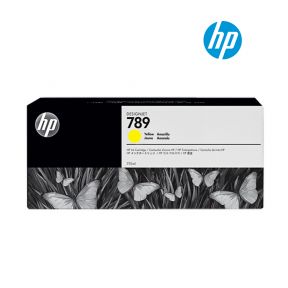 HP 789 Yellow Original Ink Cartridge (CH618A) for HP Designjet L25500 Printer