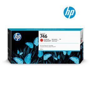 HP 746 300-ml Chromatic Red Ink Cartridge (P2V81A) for HP DesignJet Z9+ 24-in, Z6 44-in, Z6 24-in, Z9+ 44-in PostScript Printer