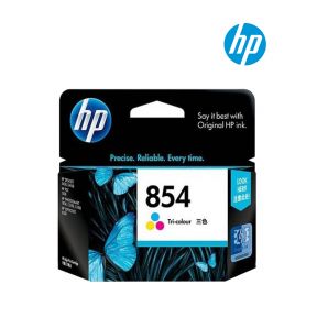 HP 854 Tri-Color Ink Cartridge (C9361Z) for HP Deskjet D4168, 5438, Photosmart 7838, C3188, C4188, PSC 1518, Officejet 6338 Printers