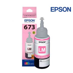 Epson 673 Light Magenta Original Ink Bottle 70ml  For EPSON L800, 801, 805, 810L, 850, 1800 Printers