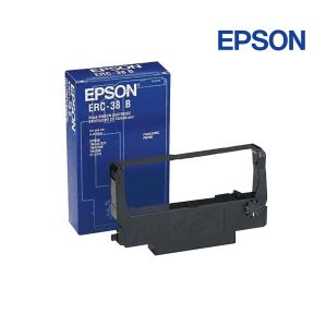 Epson ERC-38 Black Ribbon Cartridge For Epson ERC-30, 38, 34, 38, 270, U200, U210, U220, U230, U300, U325, U370, U375, TMU-220B, Samsung SRP-270, Samsung SRP-275 