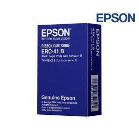 Epson ERC-41 Black Ribbon Cartridge 10-Pack For  Epson TM-H6000