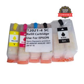 Epson T2021-T2024 5C Refillable Ink Cartridge
