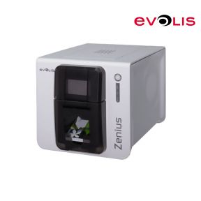 Evolis Zenius Expert Card Printer (Single Side, Ethernet, Brown)