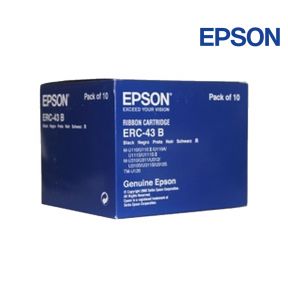 Epson ERC-43 Black Ribbon Cartridge Case For Epson TM-H6000IV
