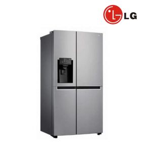 LG GC-J287SVUV Side by Side Refrigerator - Smart Inverter Compressor - 668L - Grey