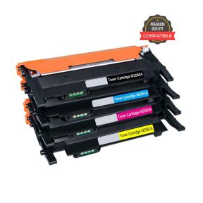 HP 117A 1 Set Compatible Toner | Black W2070A | Cyan W2071A | Yellow W2072A | Magenta W2073A For HP Color Laser MFP 178nw, 150nw, 150a, MFP 179fnw Printers